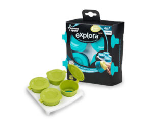 Tommee Tippee säilitustopsid.