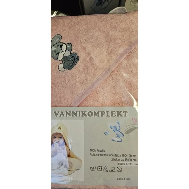 Beebide vannilina kapuutsi ja pesukindaga - Image 2